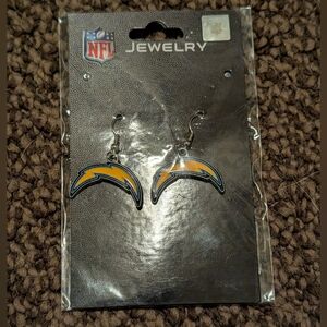 NFL Chargers Dangle Earrings